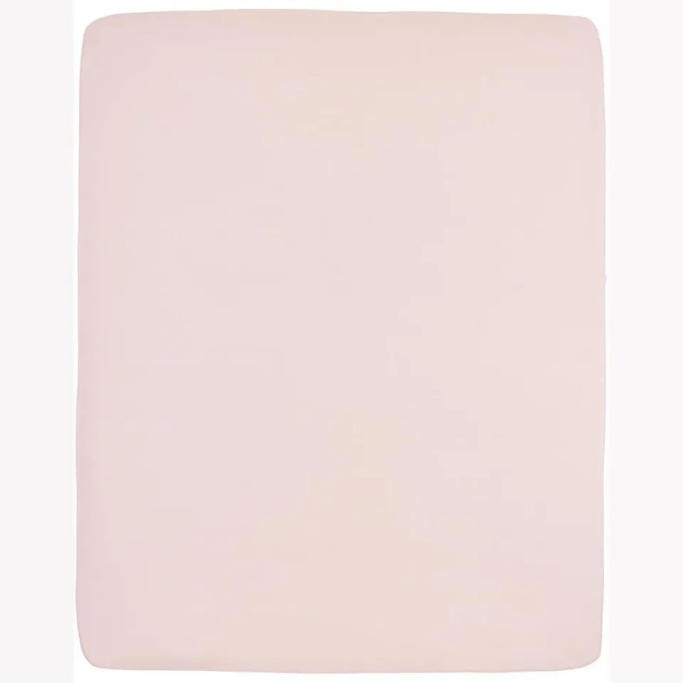 Meyco jersey hoeslaken boxmatras 75x95 cm Soft Pink, foto 2