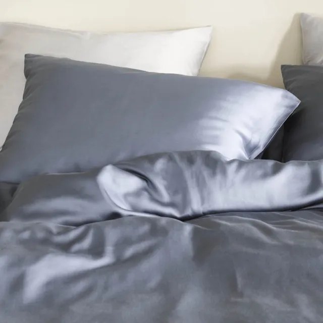KOALA HUG Kussensloop 100% Tencel Lyocell satijn, oceaan blauw 60x70 – Anti-allergie, Hypoallergeen | Temperatuurregulerend | Zacht voor huid & haar | 100% Plantaardig | Plasticvrij oceaanblauw