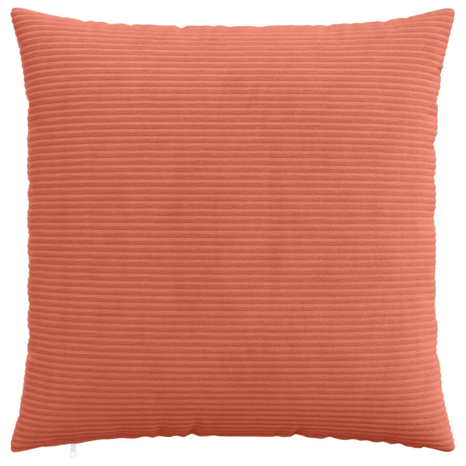 vidaXL Kussensloop 2 st HEERLEN Rood-oranje 65 x 65 cm corduroy