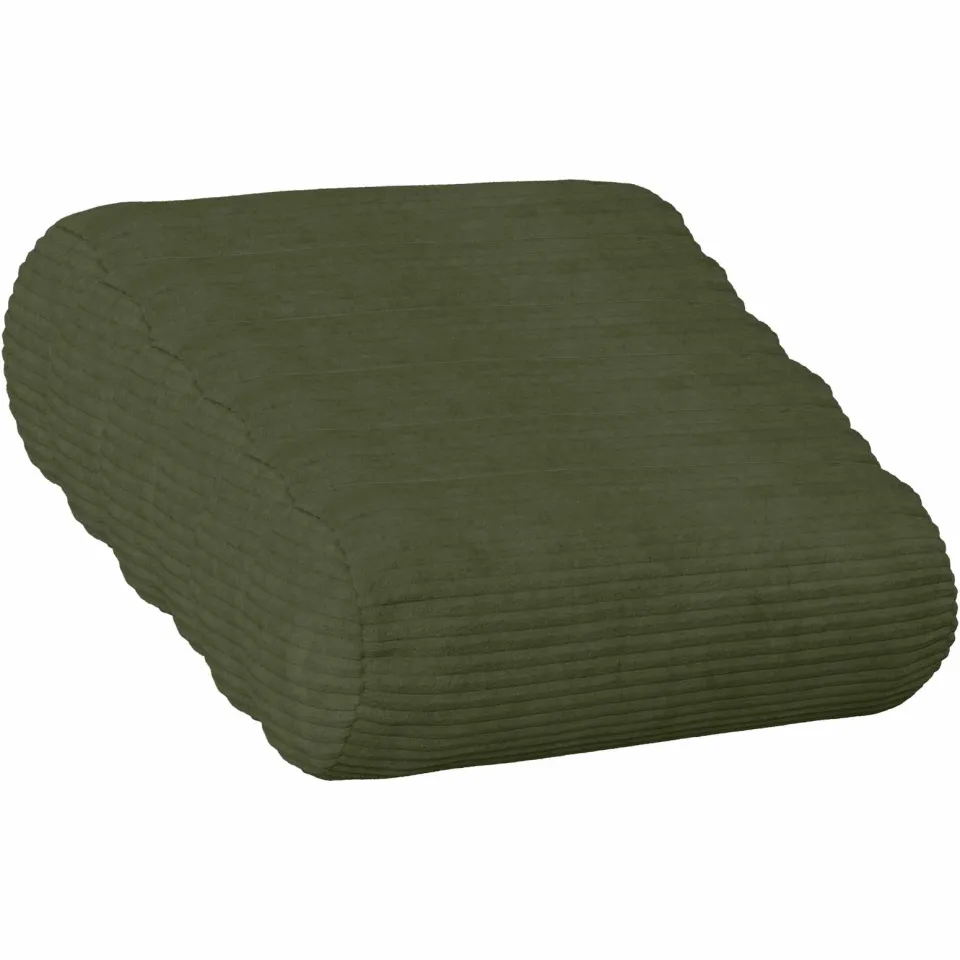 vidaXL Kussensloop 6 st HEERLEN Groen Dia. 15 x 40 cm corduroy, foto 3