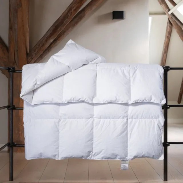 ComfortzzZone Signature Edition 90% Eendendons Klasse 1 Winterdekbed - 200 x 220 cm Wit