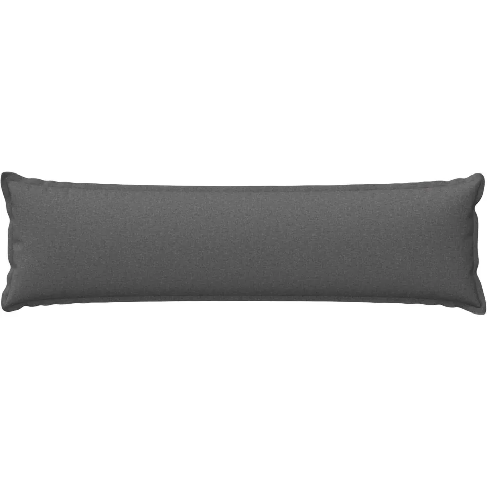 vidaXL Kussensloop HOUTEN Lichtgrijs 40 x 145 cm Faux Linnen