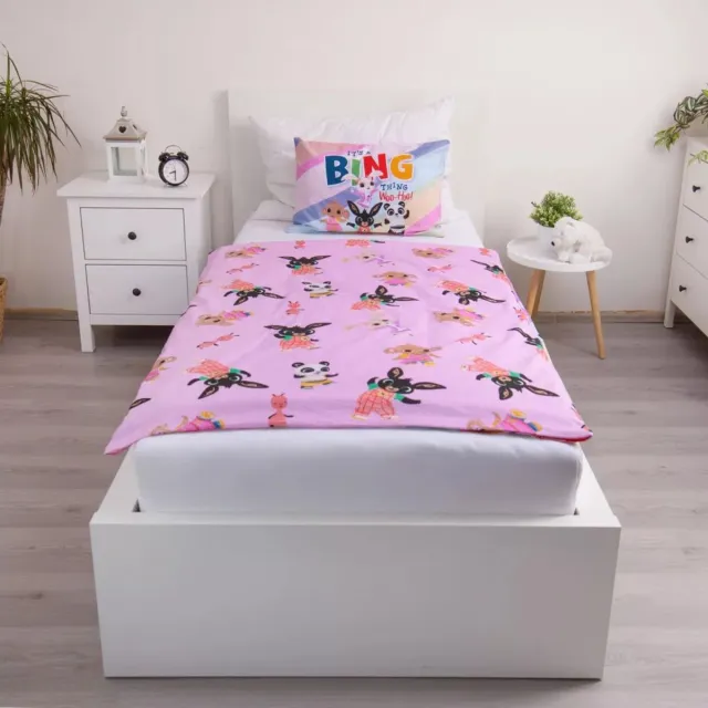 Bing It's A Thing beddengoed - 100x135 cm - 40x60 cm Wit