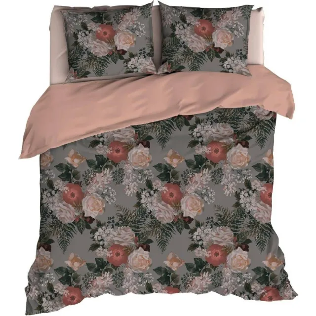 Satin D Or Satin d'Or Celia - Dekbedovertrek - Eenpersoons - 140x200/220 cm - Rose