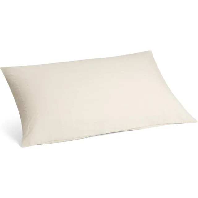 Yumeko kussensloop seersucker katoen gentle wit 40x80 - Biologisch & ecologisch - 1 stuk Gentle White Lines