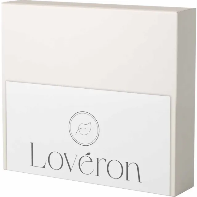 Lovéron kussensloop - Katoen - 2 stuks - 60x70 cm - Ivoor