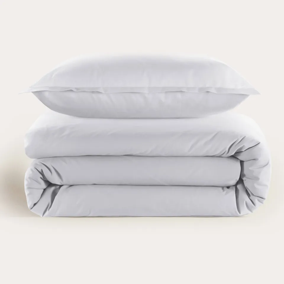 Studio LIVIT percale dekbedovertrek lichtgrijs, foto 2