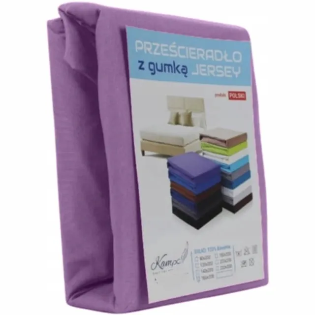 Kam-Pol Jersey Hoeslaken Katoen VIP 30cm Rand - 70x120cm - Vlos