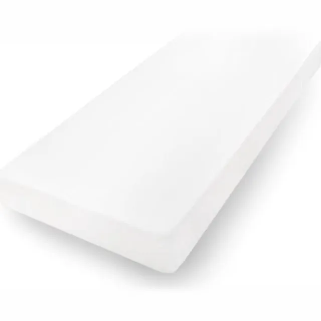Matex Jersey Hoeslaken met Elastiek 140x200 cm - Wit
