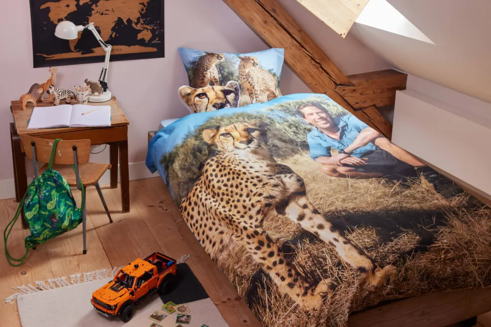 Freek Vonk Beddinghouse kids katoenen dekbedovertrek 1 persoons (140x200 cm) multi, foto 3
