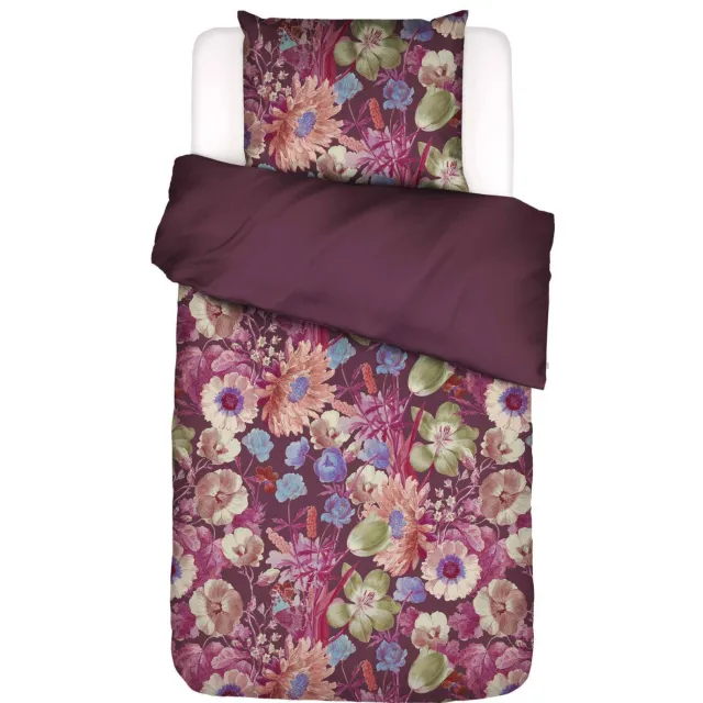 Essenza Violesta dekbedovertrek mauve wine