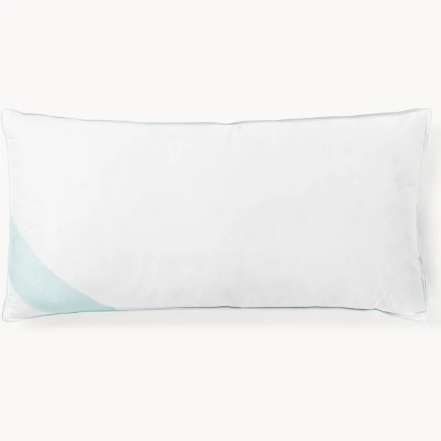 Westwing Collection 3-kamer hoofdkussen Premium, zacht Wit