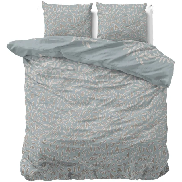 Sleeptime polyester dekbedovertrek 2-persoons (200x220 cm) Blauw