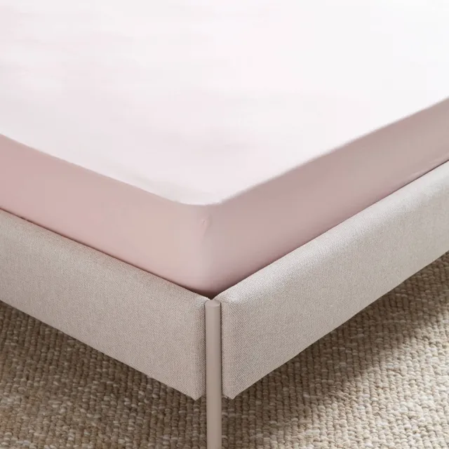 NOUS Living super soft hoeslaken roze