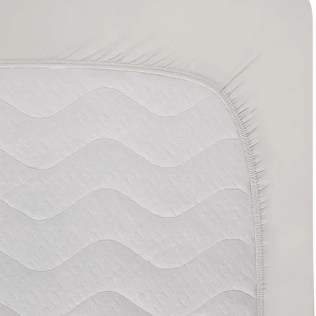 Hibboux hoeslaken Milou jersey 180x200 wit