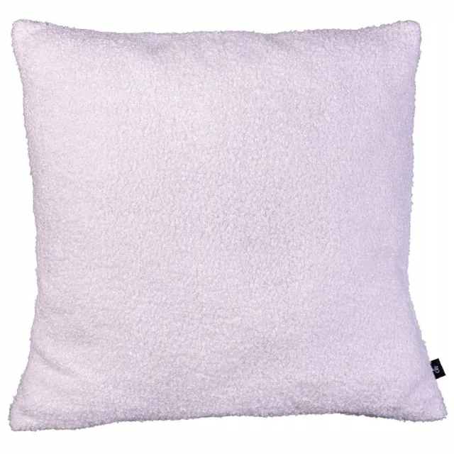 Chic Home Teddy Kussenhoes 45x45cm Wit Bouclé Zacht en Knus
