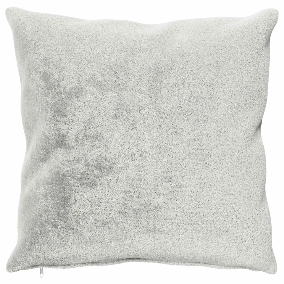 vidaXL Kussensloop 6 st HEERLEN Lichtgrijs 55 x 55 cm Flanel