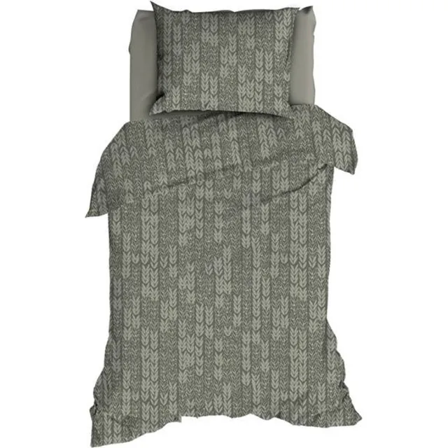 Romanette Barley Dekbedovertrek - Nordic green