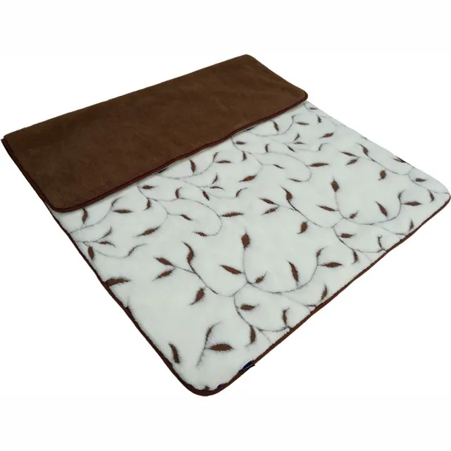 OnceDoce® Dekbed 100% Wol - Dubbelzijdig - Puur Australische Merino & Kameel Blend – Chocolade Bruin en Crème - Premium Wollen Deken OnceDoce® 2 x 450 g/m² - Warm Ademend Zacht – Woolmark ® Keurmerk - Wasbaar – 160x200cm bruin Crème