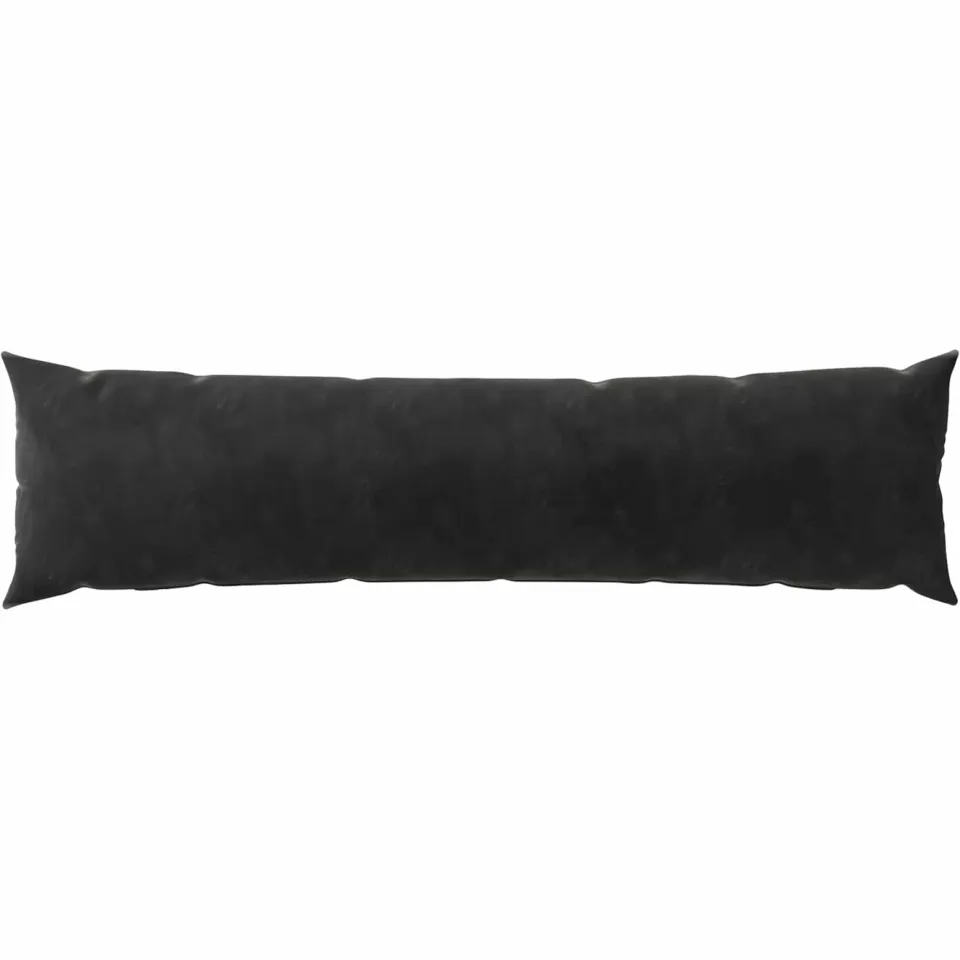 vidaXL Kussensloop HEERLEN Zwart 40 x 145 cm fluweel, foto 2