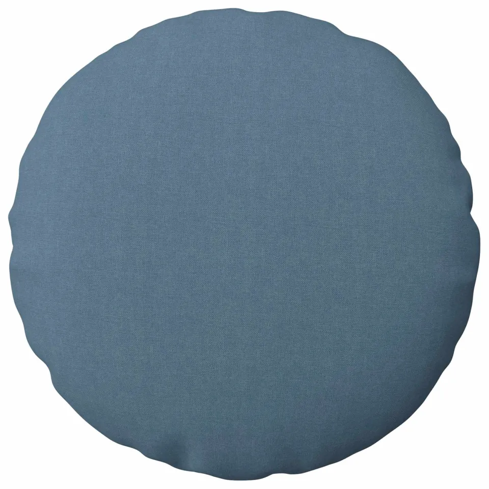 vidaXL Kussensloop 2 st HEERLEN Jeans Blauw Dia. 40 cm Stof, foto 3
