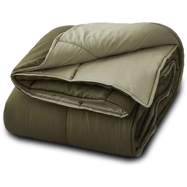 Haluta SLAAPP - Wasbaar Dekbed Zonder Overtrek - Groen - 200 x 200 cm