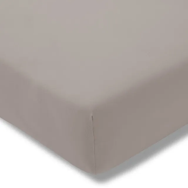 Estella 800 - Hoeslaken - 100 x 200 cm - Getwijde jersey - Elastisch Grijs