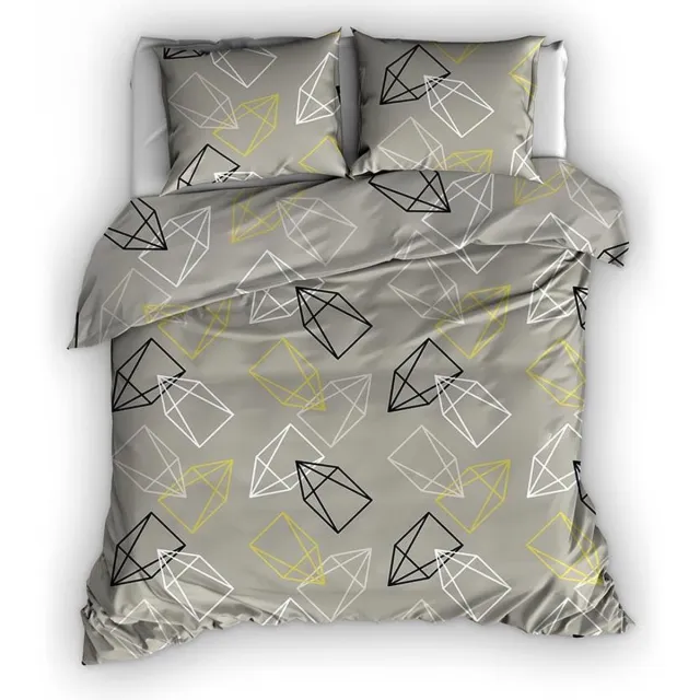 Satin D Or Satin d'Or dekbedovertrek Rocket Beige Lime-240x200/220 groen