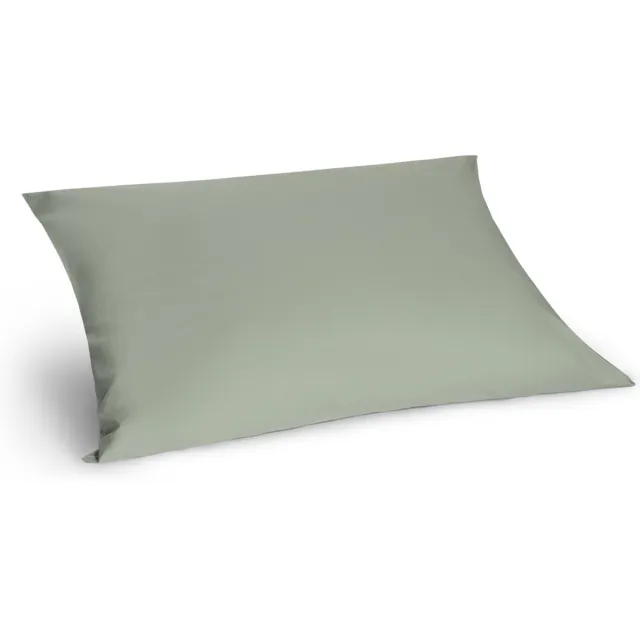 Yumeko kussensloop percal katoen jade groen 70x90 - Bio, eco & fairtrade - 1 stuk Jade Green