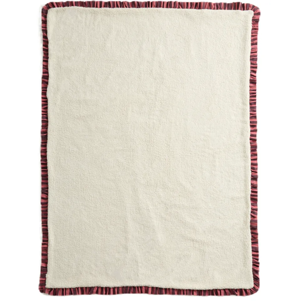 NOUS Living plaid Kenton donkerroze roze/donkerroze/off white, foto 3