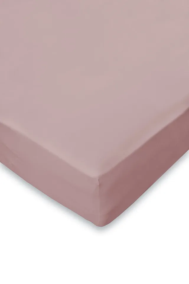 Eleganzzz Jersey Hoeslaken Light Pink 100x200 - 90x210/220cm - 35cm Hoekhoogte - Matras tot 30cm - 100% Katoen - Stretch Licht Roze