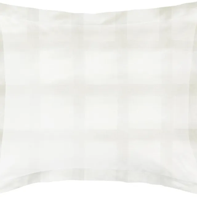 Linolux Kussensloop Quadrant Offwhite 60x70