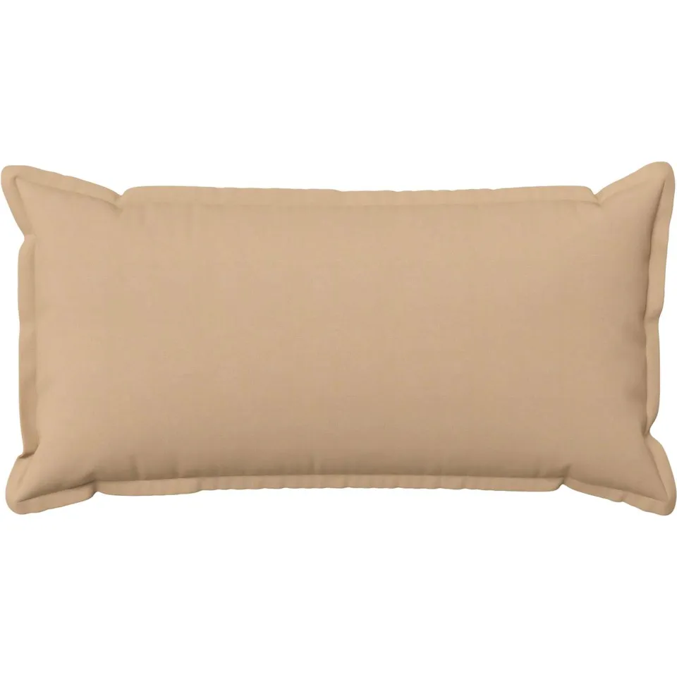 vidaXL Kussensloop 12 st HOUTEN Crèmekleurig 40 x 80 cm Faux Linnen