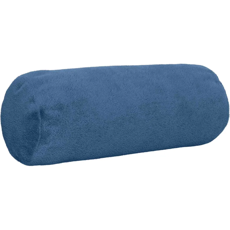 vidaXL Kussensloop 6 st HEERLEN Lichtblauw Dia. 15 x 40 cm Flanel