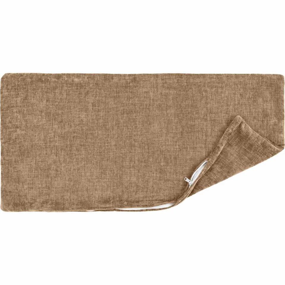 vidaXL Kussensloop 6 st HEERLEN Bruin 50 x 70 cm Chenille Stof, foto 2