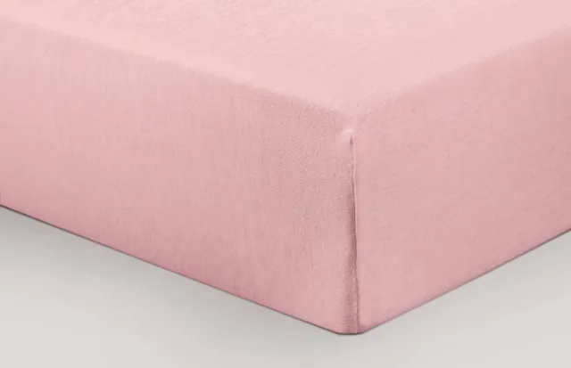 NOUS Kids jersey kinderhoeslaken (150x70 cm) - lichtroze