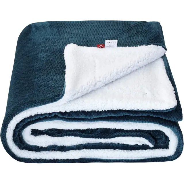 Sochow Deken – Woonkamer Slaapkamer – Fleece Deken – Premium Winter Deken blauw