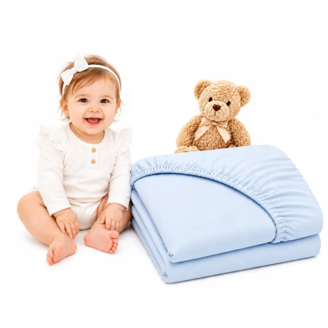 Strefa Spania Jersey Kinderbed Laken 60x120 cm met Elastiek - Zacht Katoen Diverse kindvriendelijke kleuren