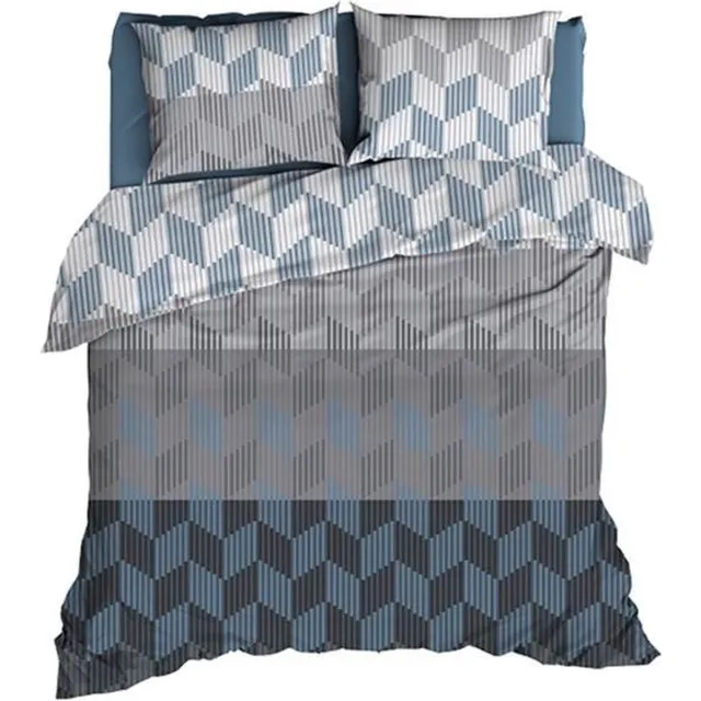Satin D Or Satin d'Or Coperni Dekbedovertrek - Lits-jumeaux - 240x200/220 cm - Grijs