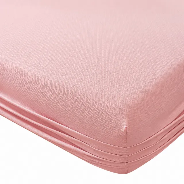 SWGOTA Waterdichte hoeslakenset roze, 3-delig - hoeslaken en 2 kussenslopen - geborstelde stof - voor matrassen tot 30 cm hoog