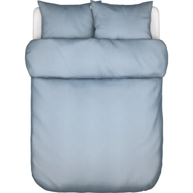 Marc O'Polo Valka Dekbedovertrek Linnen Powder blue - Lits-Jumeaux - 240x200/220 cm