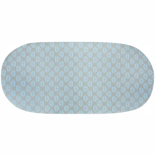 Motherhood p. z o.o. Hoeslaken met Elastiek voor Kinderwagen/Wieg - Schepen Blauw 35x75cm
