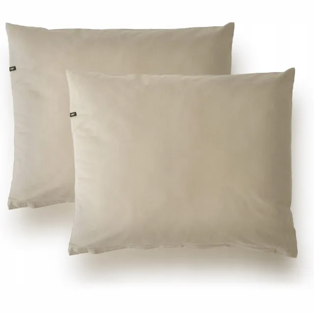 HOP Design Kussenloop 80x80 Zandkleurig, Puur Katoen, HOP DESIGN