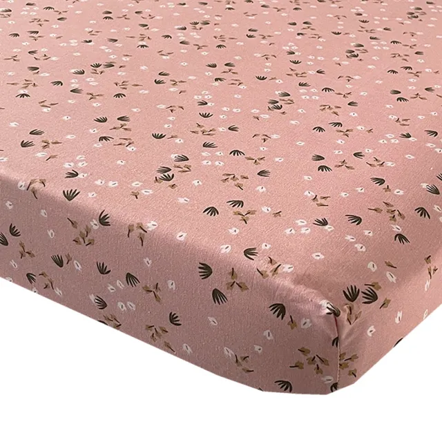 BINK Bedding Hoeslaken Ricky Juniorbed 70 x 150 cm roze