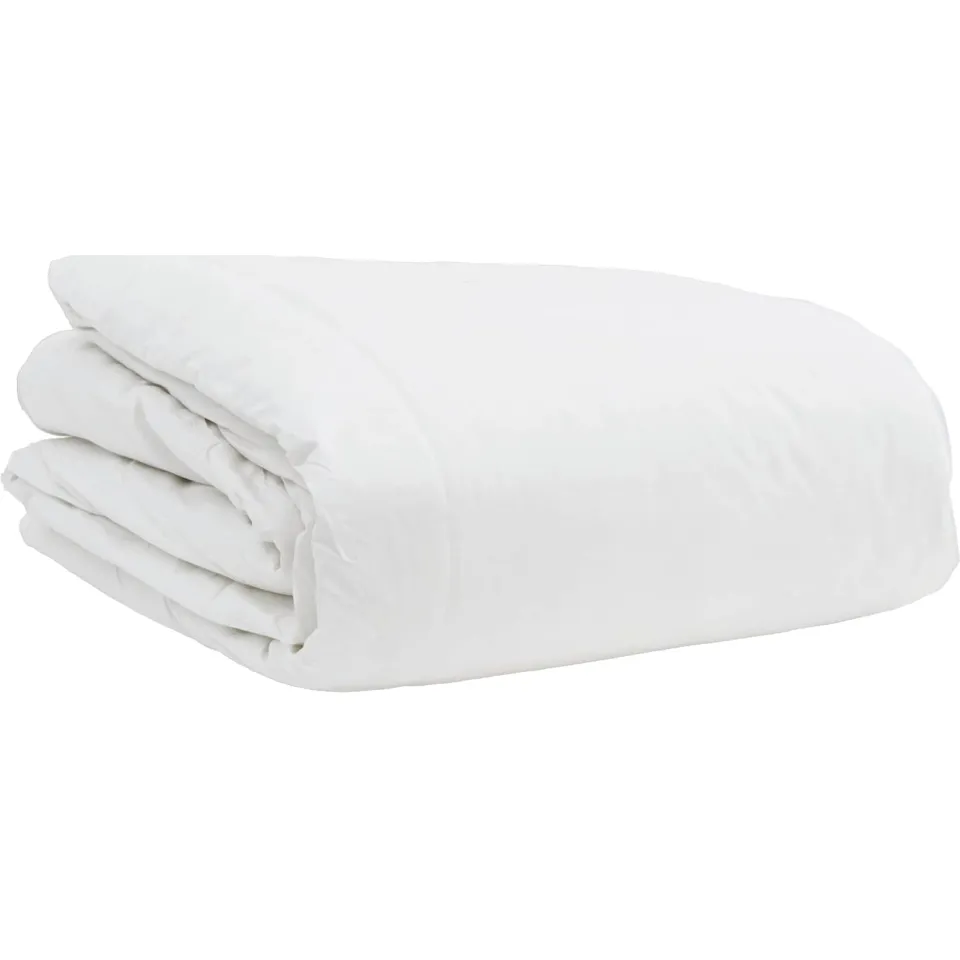 vidaXL Dekbed Set met kussen 3 st Wit Donsveertjes, foto 4