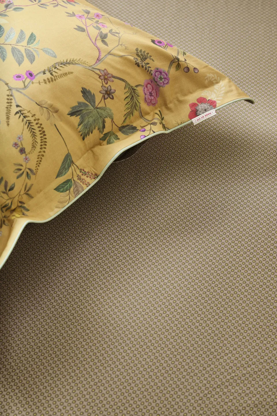 Pip Studio hoeslaken geel kaki, foto 4