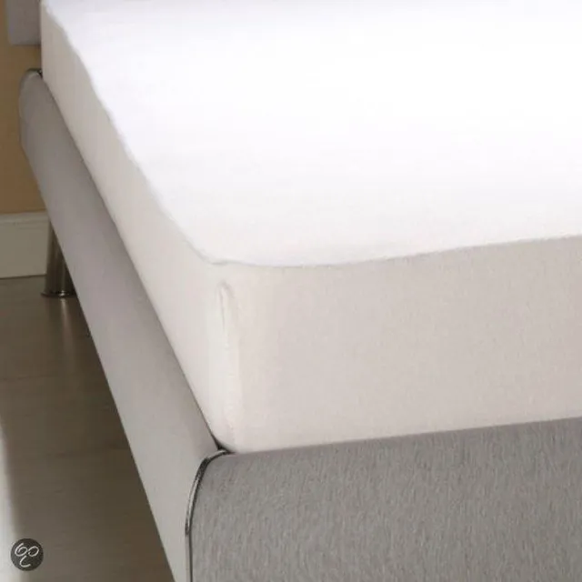 Homéé® Hoeslaken Jersey stretch wit 140/150x200/220 +30 cm - perfecte pasvorm - 100% katoen