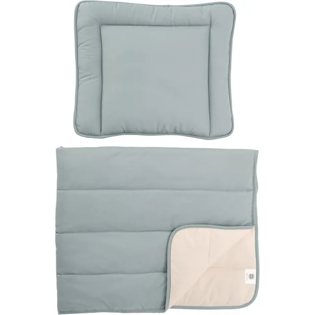 Petite Amélie Peuterdekbed zonder overtrek incl. kussen | 120 x 150 cm | Groen