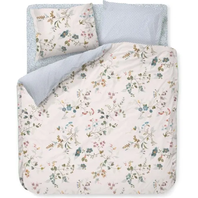 Pip Studio Kawai Flower dekbedovertrek - Wit