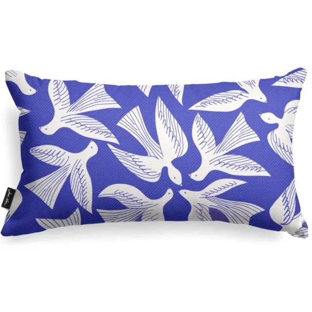 Maison Jean-Vier Bakea kussenhoes blauw